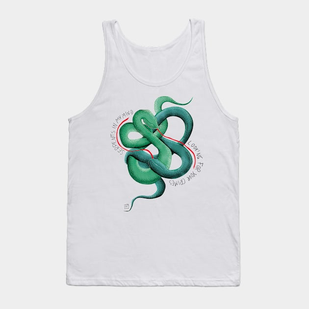 Serpents - Sharon Van Etten Tank Top by frayedalice